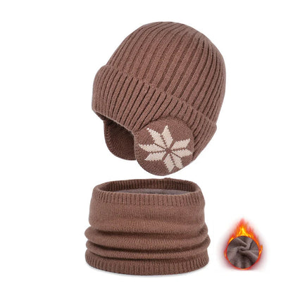 Cozy Kids Fleece Scarf and Beanie Set