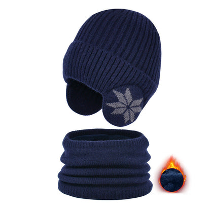 Cozy Kids Fleece Scarf and Beanie Set