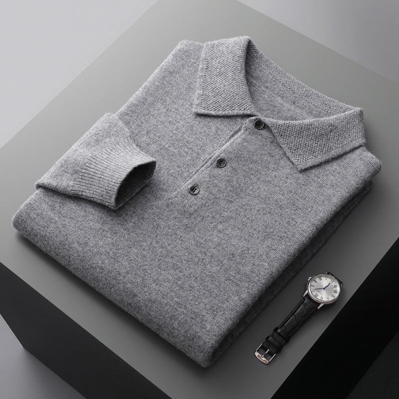 Soft Premium Long Sleeve Polo Shirt
