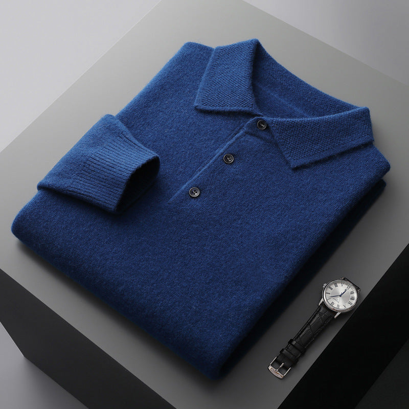 Soft Premium Long Sleeve Polo Shirt