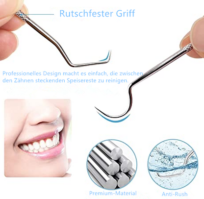Premium Metal Toothpicks 7 Piece Set