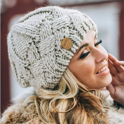 Cozy Warm Knit Beanie for Men and Women - Fesara
