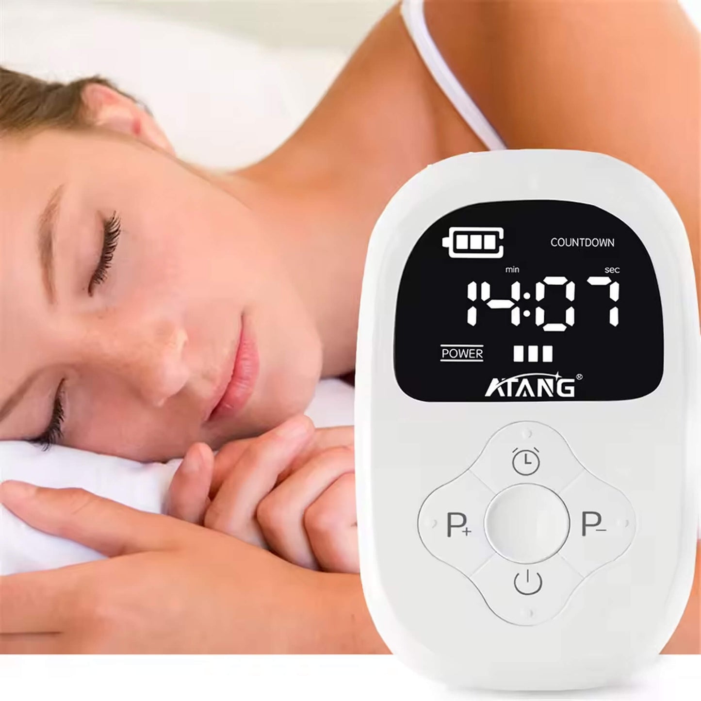 Portable Relaxation Therapy Device for Sleep Relief