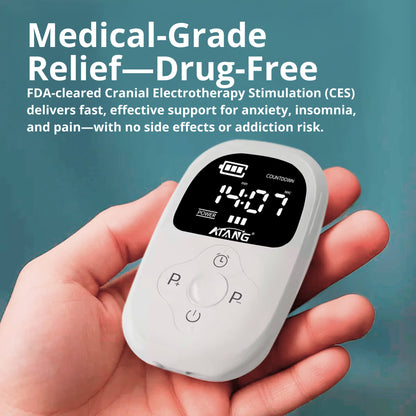 Portable Relaxation Therapy Device for Sleep Relief