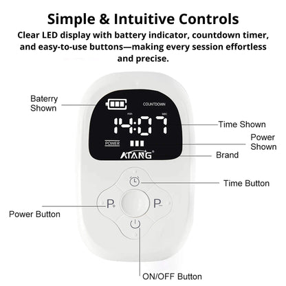 Portable Relaxation Therapy Device for Sleep Relief
