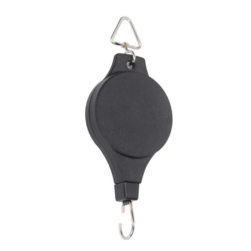 Easy Reach Plant Hanger and Bird Feeder Pulley System