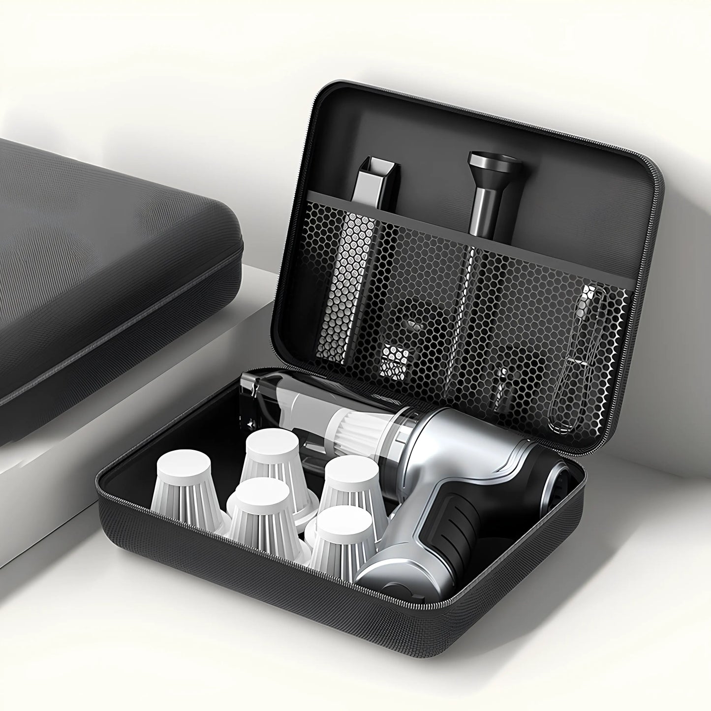 Portable Rechargeable Hand Vacuum for Home and Car