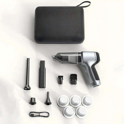 Portable Rechargeable Hand Vacuum for Home and Car - Fesara