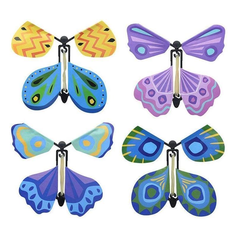 Colorful Winged Butterfly Decoration