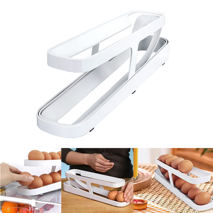Easy Double Egg Holder Tray