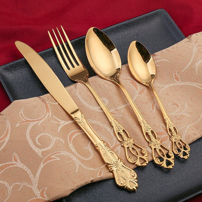 Premium Stainless Steel Flatware Set for Everyday Use