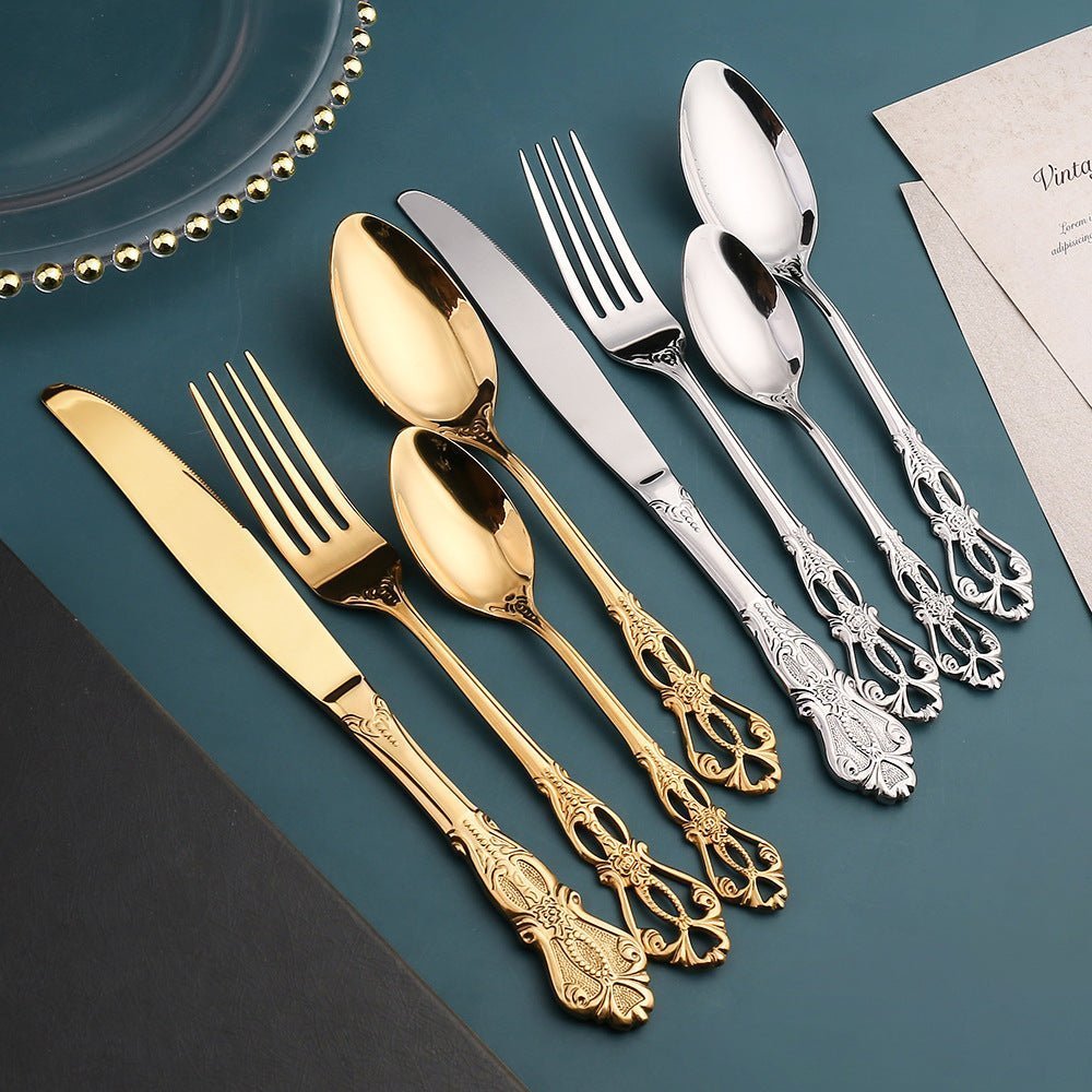 Premium Stainless Steel Flatware Set for Everyday Use