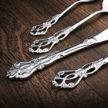 Premium Stainless Steel Flatware Set for Everyday Use