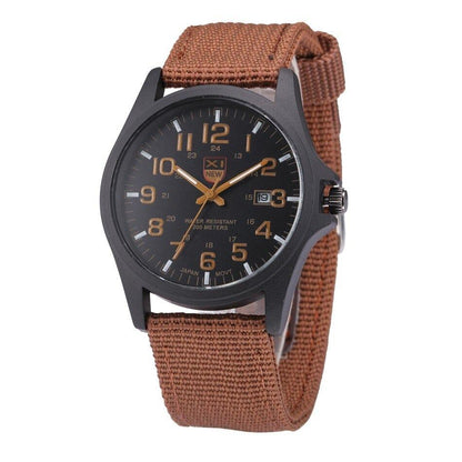 Rugged Outdoor Watch - Strong Waterproof Military Style