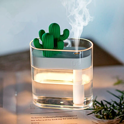 CactuMist | Compact Cool Mist Humidifier for Bedroom Air Quality 1