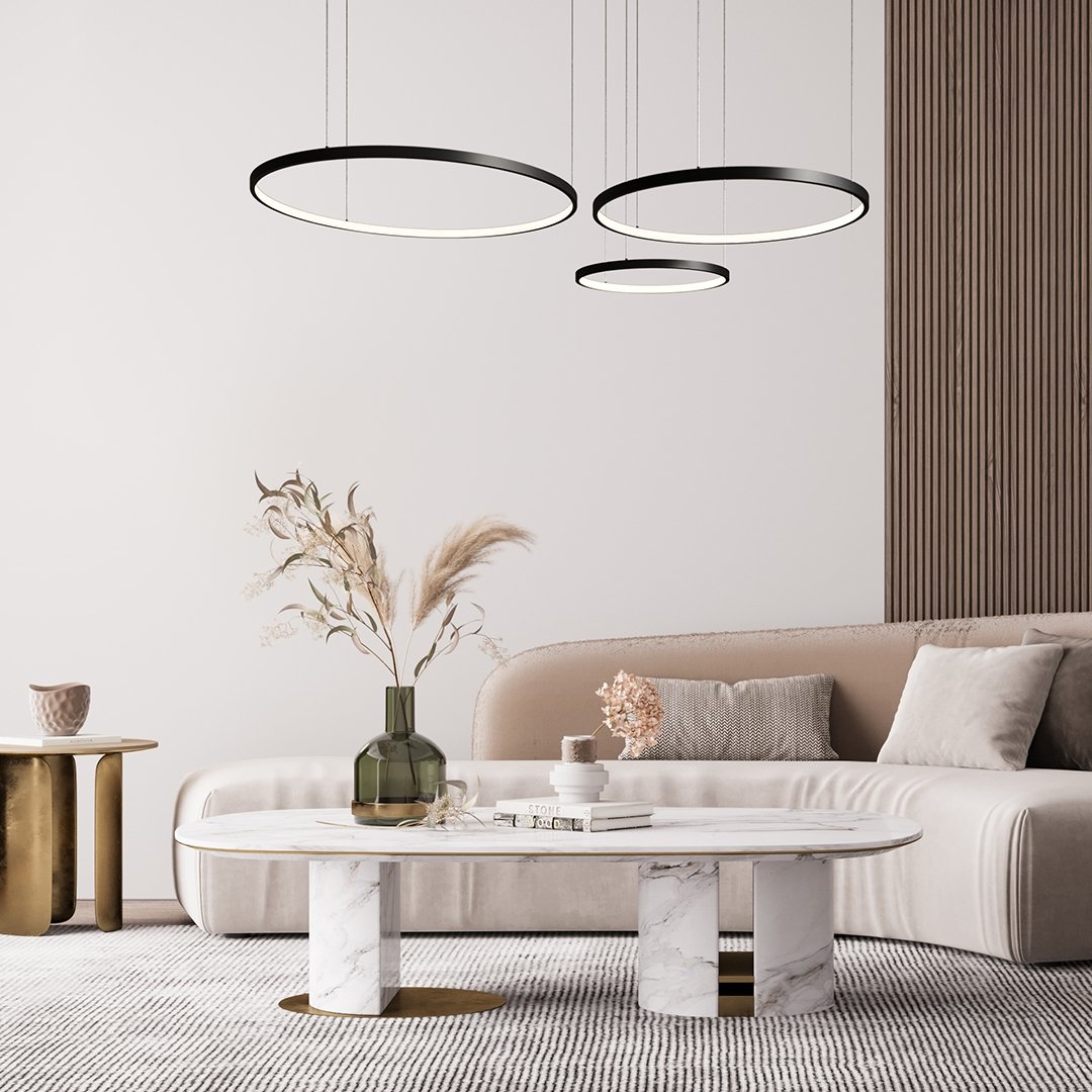 Bright LED Hanging Light with Remote Control