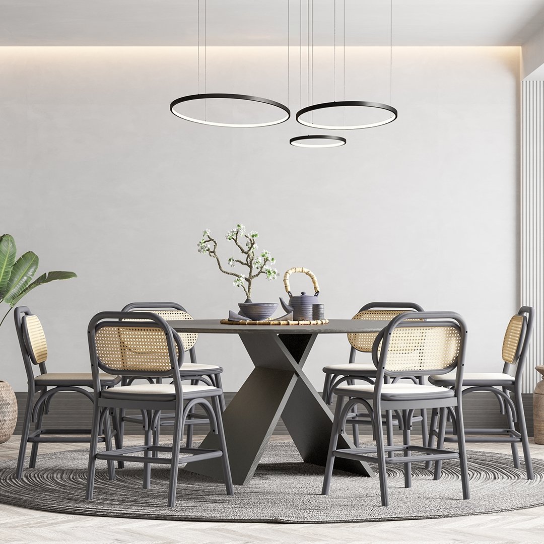 Bright LED Hanging Light with Remote Control
