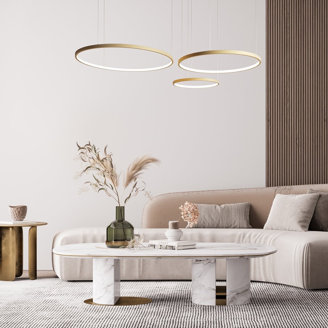 Bright LED Hanging Light with Remote Control