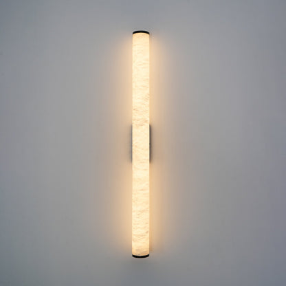 Contemporary White Glass LED Wall Light Fixtures