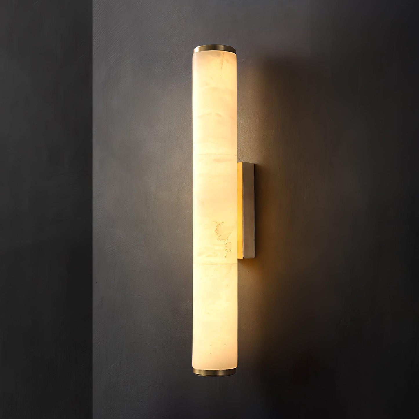 Contemporary White Glass LED Wall Light Fixtures