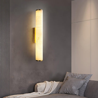 Contemporary White Glass LED Wall Light Fixtures