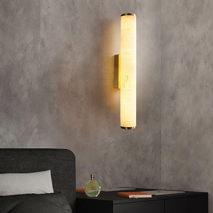 Contemporary White Glass LED Wall Light Fixtures