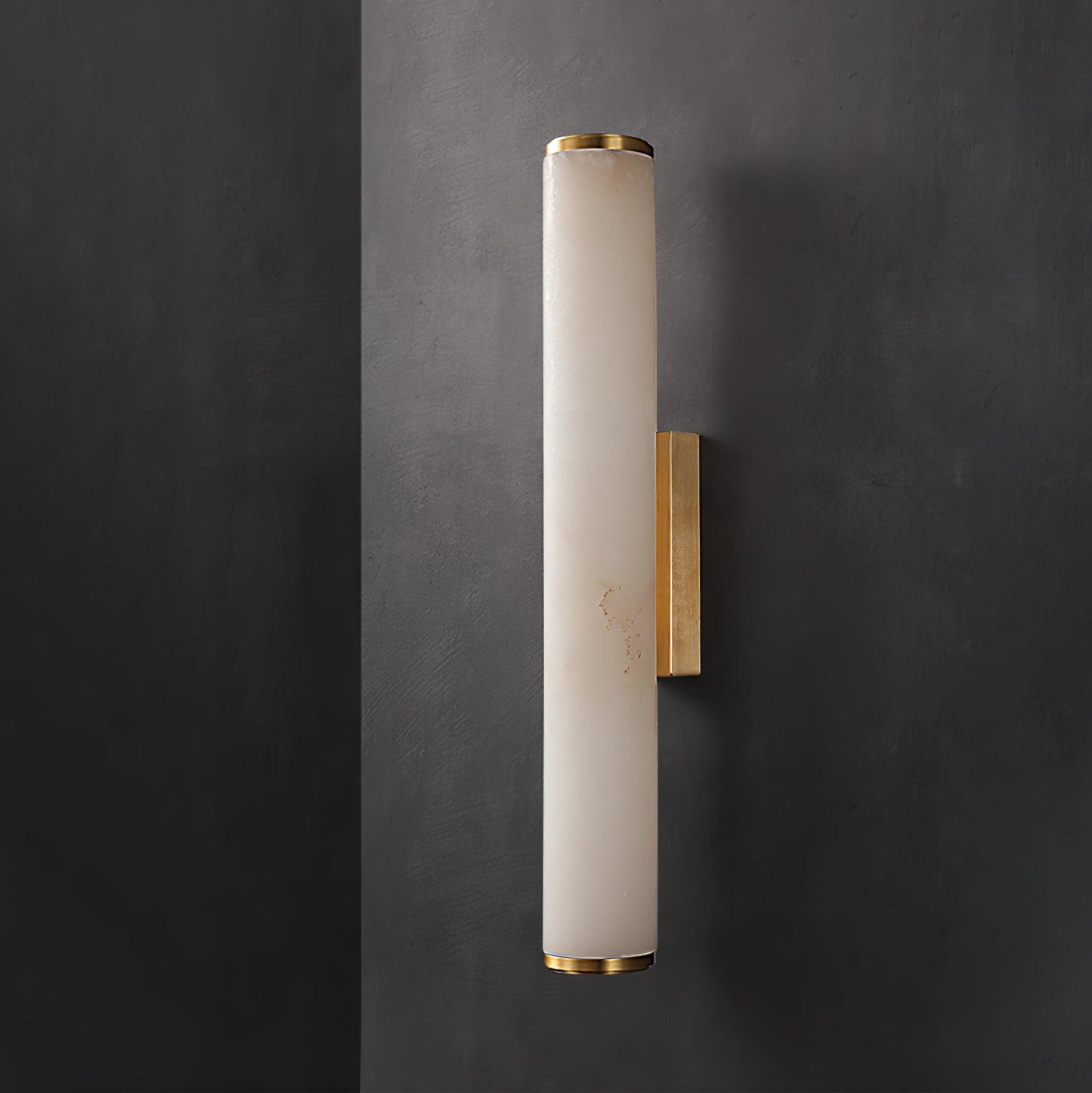 Contemporary White Glass LED Wall Light Fixtures