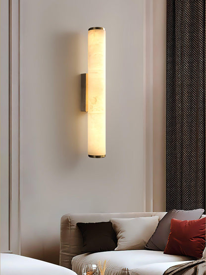 Contemporary White Glass LED Wall Light Fixtures