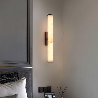 Contemporary White Glass LED Wall Light Fixtures