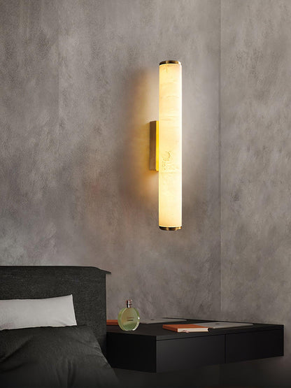 Contemporary White Glass LED Wall Light Fixtures