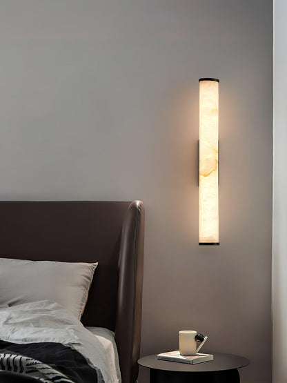 Contemporary White Glass LED Wall Light Fixtures