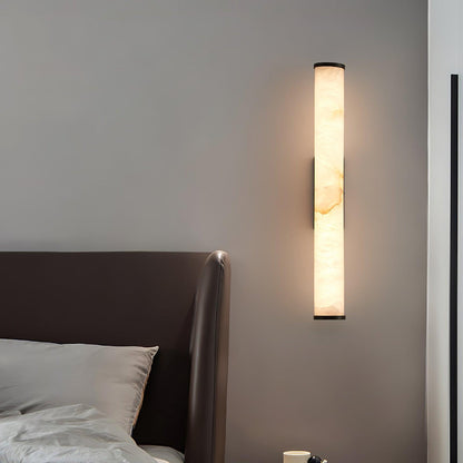 Contemporary White Glass LED Wall Light Fixtures
