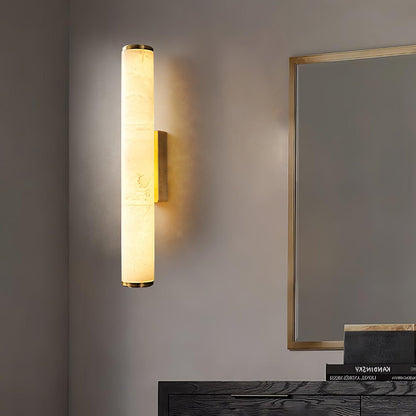 Contemporary White Glass LED Wall Light Fixtures