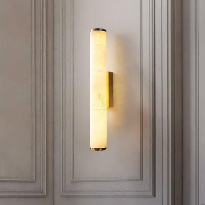 Contemporary White Glass LED Wall Light Fixtures
