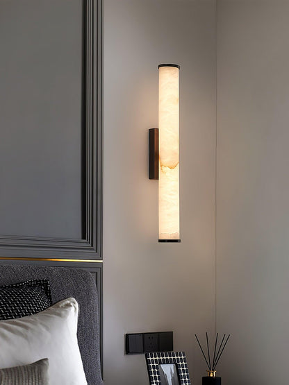 Contemporary White Glass LED Wall Light Fixtures