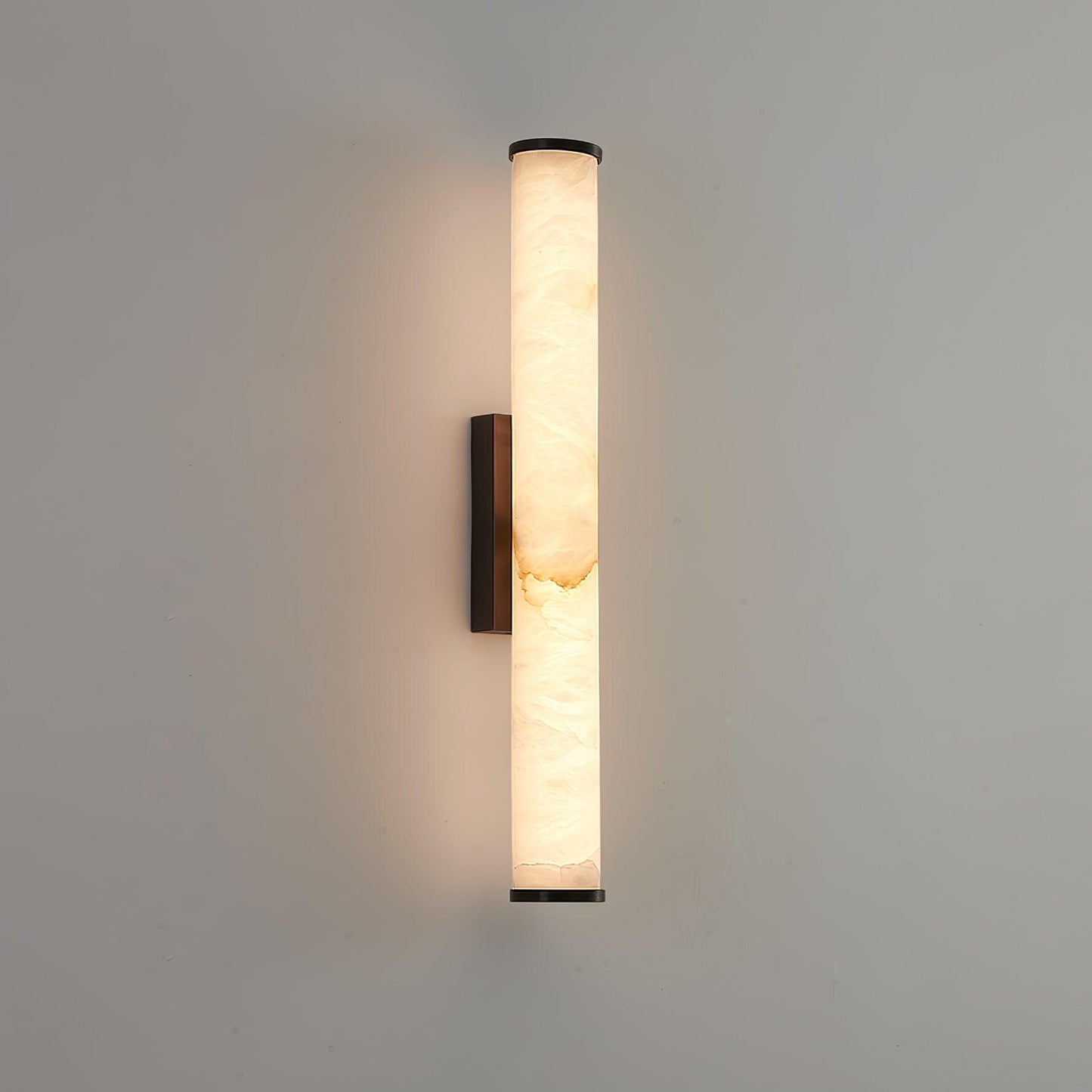 Contemporary White Glass LED Wall Light Fixtures