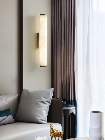 Contemporary White Glass LED Wall Light Fixtures