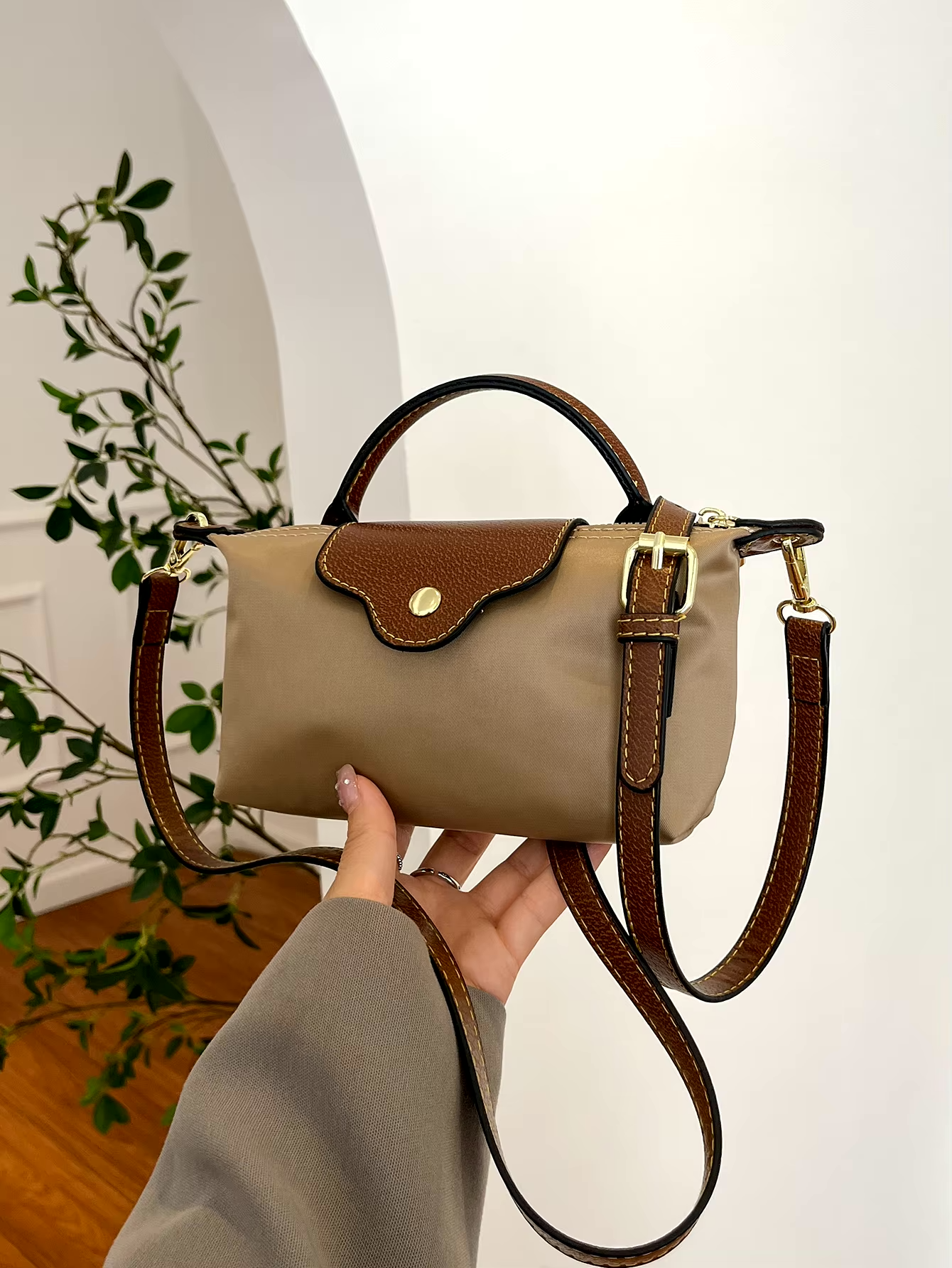 Camille Mini | Chic Compact Black Crossbody Bag for Women 3