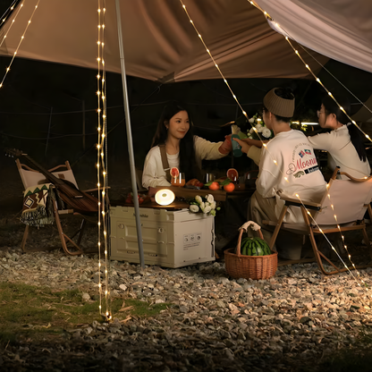 Bright Solar Powered Patio String Lights