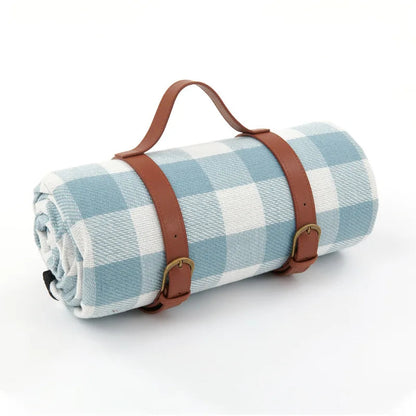 CampLuxe | Foldable Waterproof Picnic Blanket – Stylish Plaid Mat for Outdoor Adventures 9