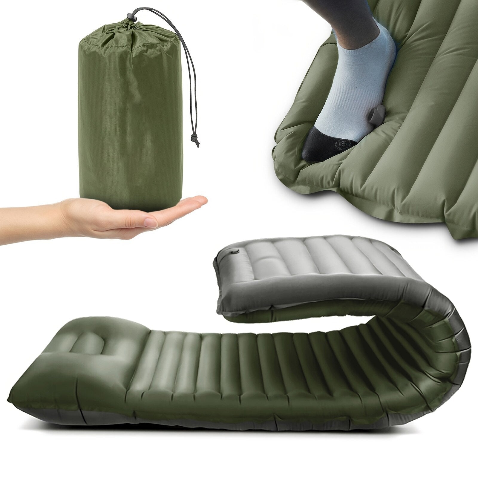 Portable Air Bed Mattress for Camping - Fesara