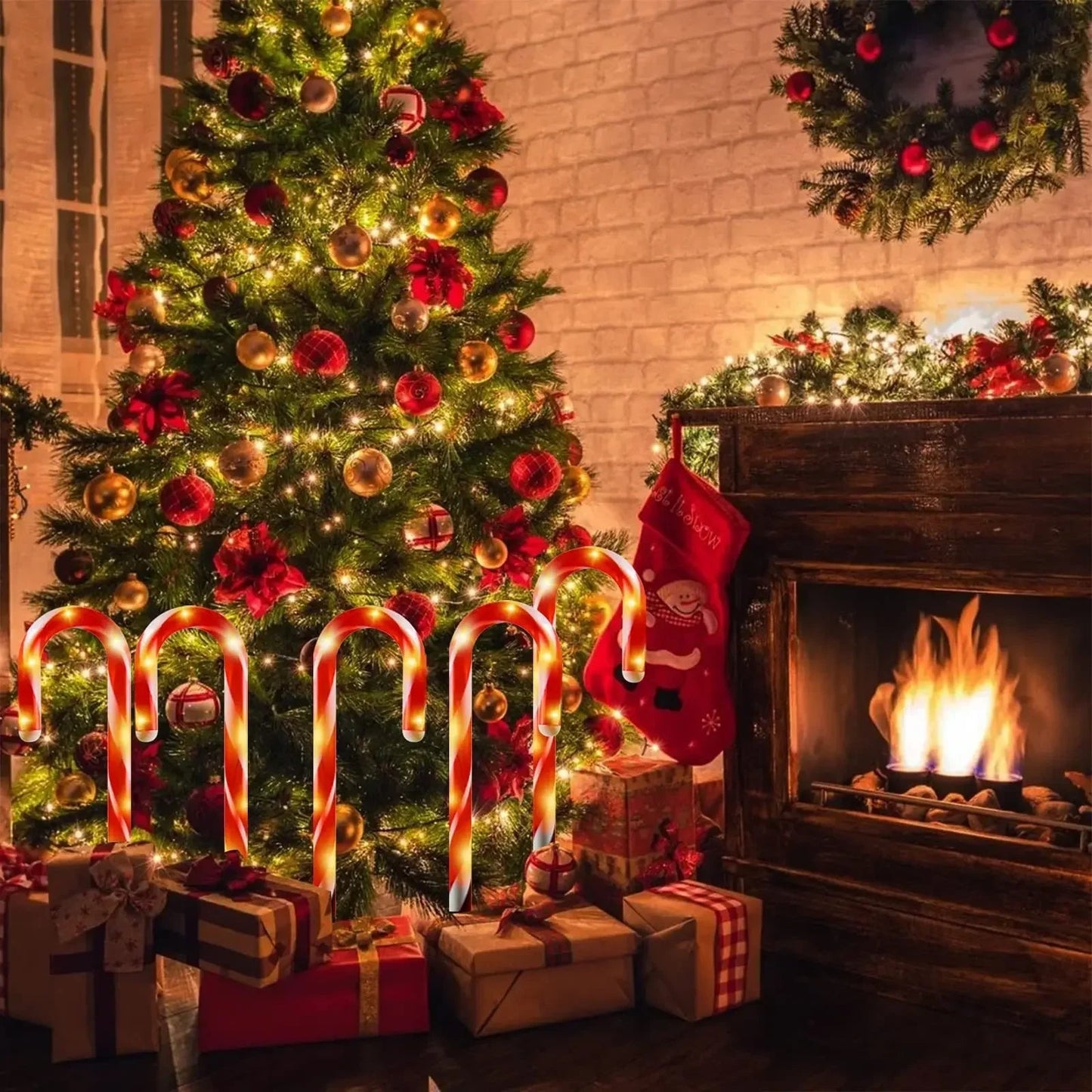 CandyCaneLuxe | Waterproof LED Christmas Lights 2