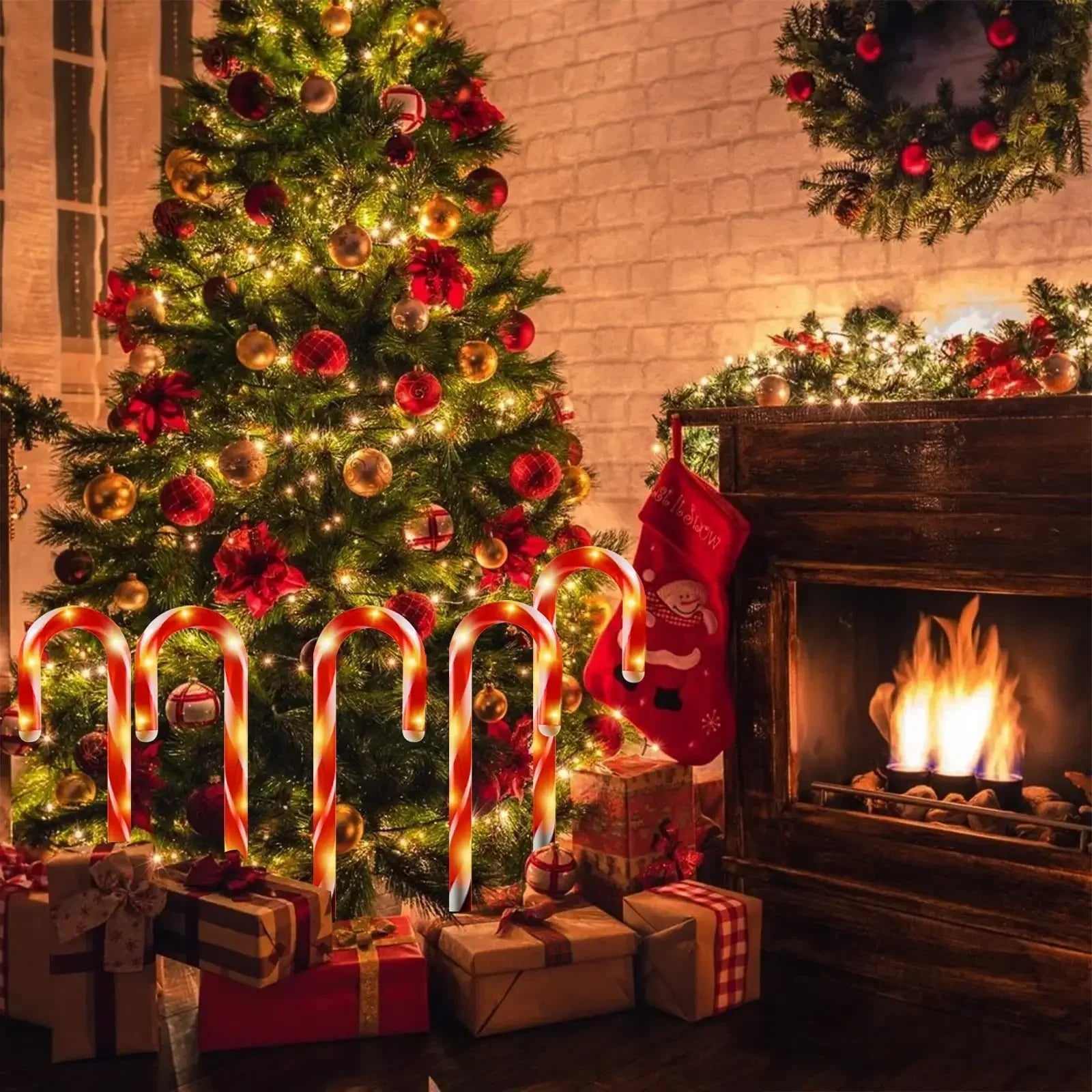 CandyCaneLuxe | Waterproof LED Christmas Lights 2
