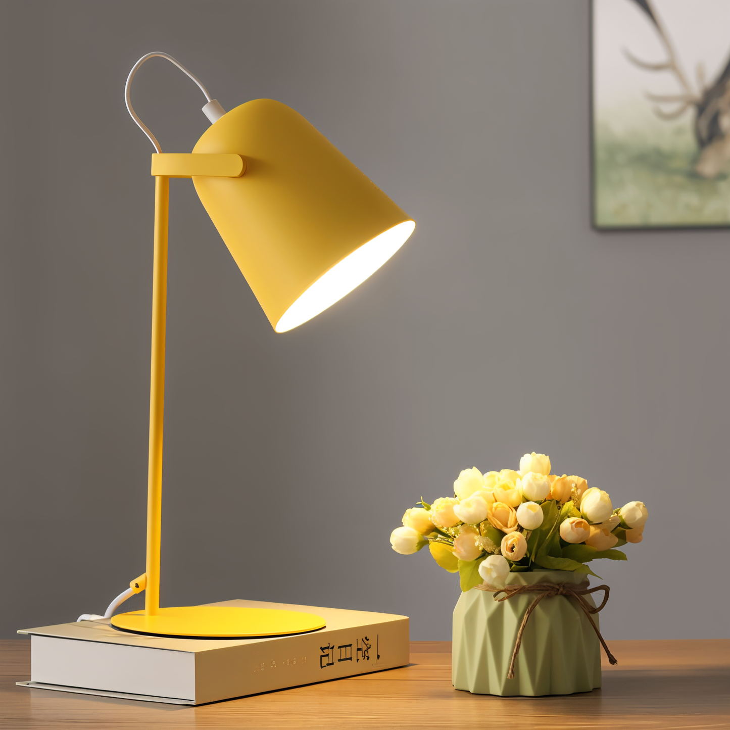 Bright Adjustable Table Lamp for Home Office Study
