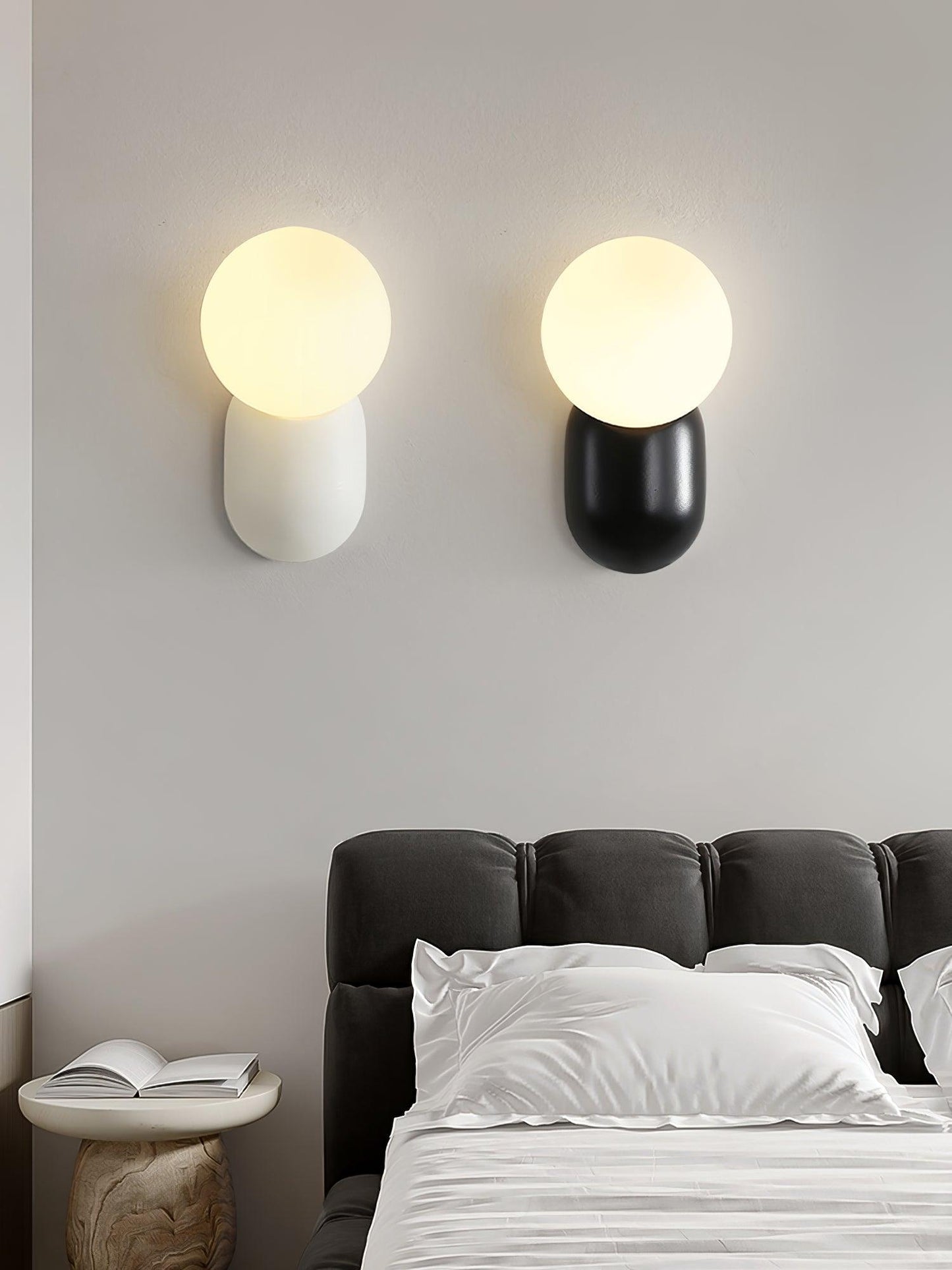 Modern Glow Resin Wall Lamp
