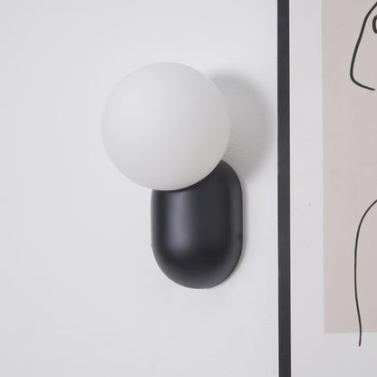 Modern Glow Resin Wall Lamp