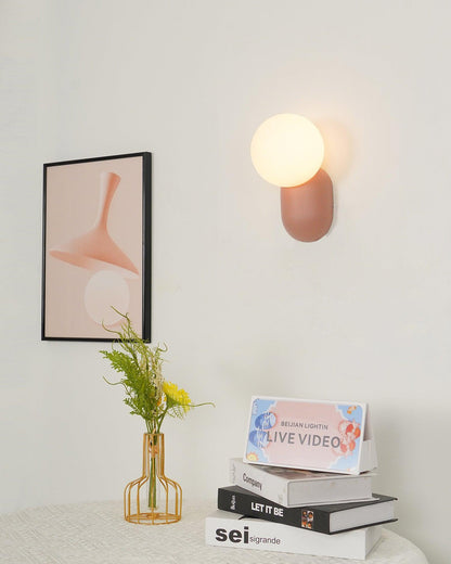 Modern Glow Resin Wall Lamp
