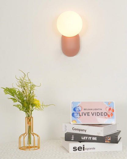 Modern Glow Resin Wall Lamp