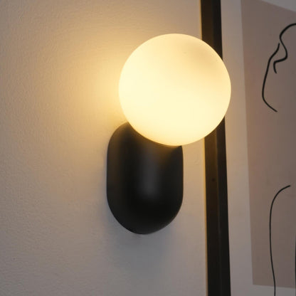 Modern Glow Resin Wall Lamp
