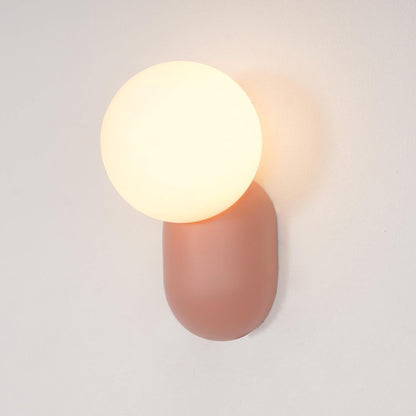 Modern Glow Resin Wall Lamp